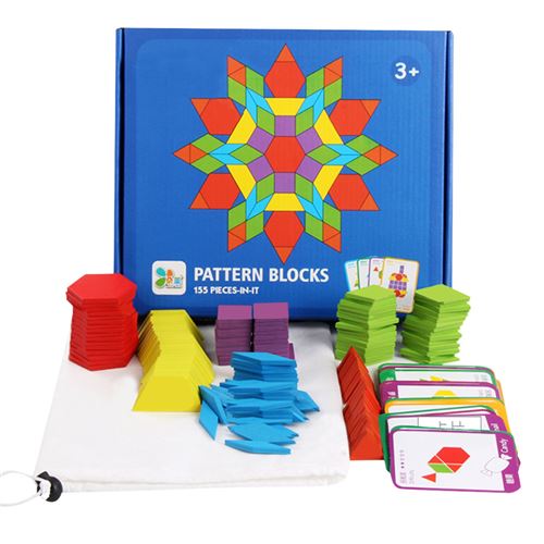 Puzzle Tangram pour enfants _ Multicolore