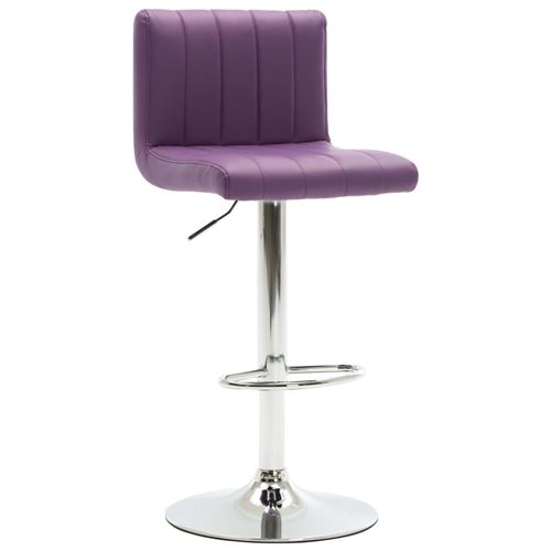 Tabouret de bar Violet Similicuir yu636