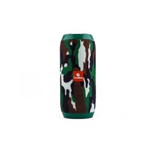Haut-parleurs bluetooth CoolBox COOLTUBE 10W 1200 mAh FM Camouflage