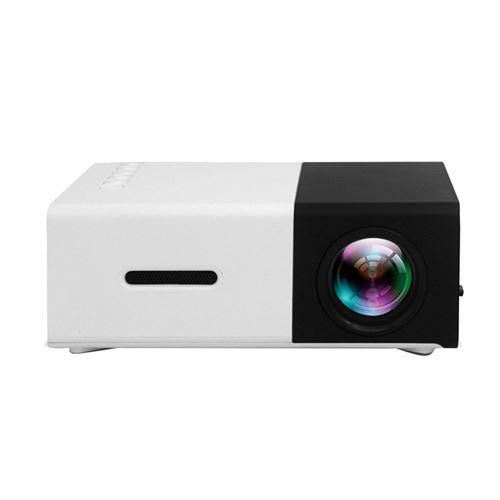 Rétroprojecteur YG300 1080P Maison Cinéma USB HDMI AV SD Mini HD LED Noir