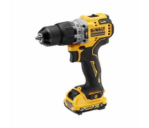 Perceuse Visseuse à Percussion Brushless 12V Xr 2X2Ah Li-Ion 10 Mm avec Coffret Dewalt