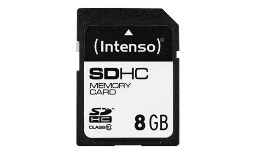 Intenso Class 10 - Carte mémoire flash - 8 Go - Class 10 - SDHC