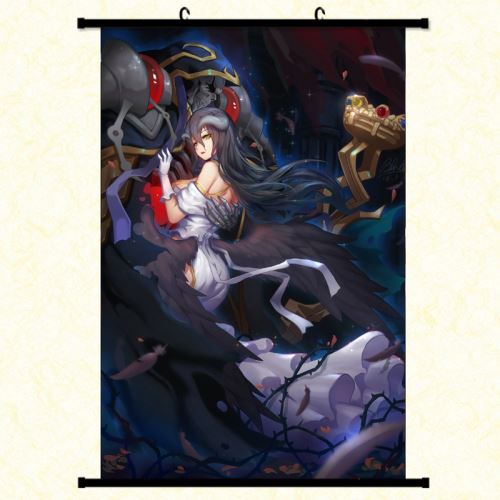 Poster en toile étanche avec cadre en PVC - OVERLORD (#512),30X45 CM