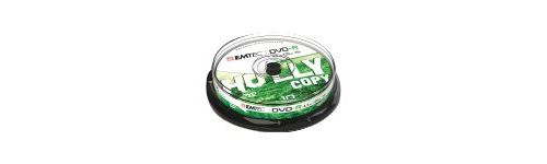 EMTEC - 10 x DVD-R - 4.7 Go (120 minutes) 16x - argent - spindle