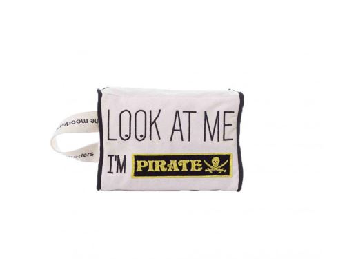 Trousse Moodcase écrue Patch PIRATE