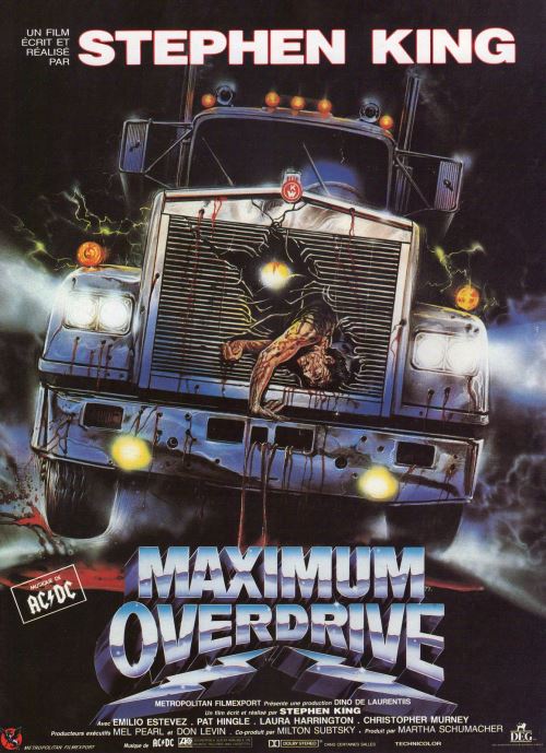 Maximum Overdrive AFFICHE CINEMA ORIGINALE