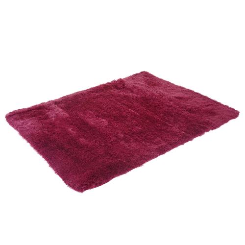 Tapis MENDLER HWC-F69 shaggy 200x140cm bordeaux