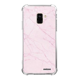 7€ sur Coque pour Samsung Galaxy A8 2018 anti-choc souple angles renforcés  transparente Marbre rose [Evetane®] - Coque et étui téléphone mobile -  Achat \u0026 prix | fnac