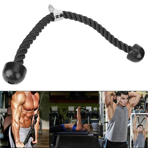 Corde D'entraînement PFativant Pour Triceps/biceps - Nylon - 150kg Max - 27 Pouces