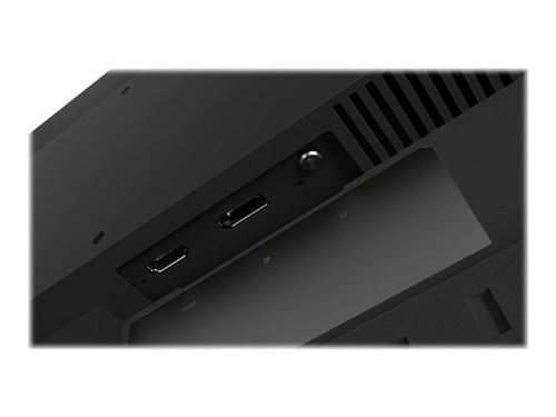 Lenovo ThinkVision S24q-10 - Écran LED - 23.8 - 2560 x 1440 QHD @ 75 Hz - IPS - 300 cd/m² - 1000:1 - HDMI, VGA - noir corbeau