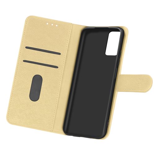 Étui pour Samsung Galaxy A32 Folio Intégrale Porte-carte Fonction Support Or