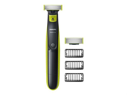 Philips OneBlade QP2520 - Tondeuse - sans fil - vert lime/gris anthracite