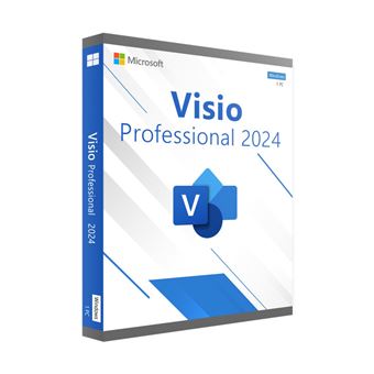 Microsoft Visio 2024 Professionnel (bind) - Licence à télécharger - 1