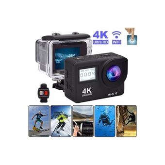 Caméra Sport 4K WiFi HD 12.0MP Avec Écran Tactile Et Boîtier