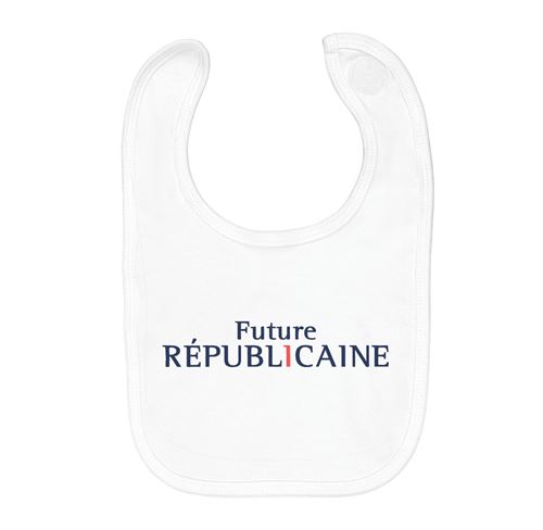 Fabulous Bavoir Coton Bio Future Républicaine