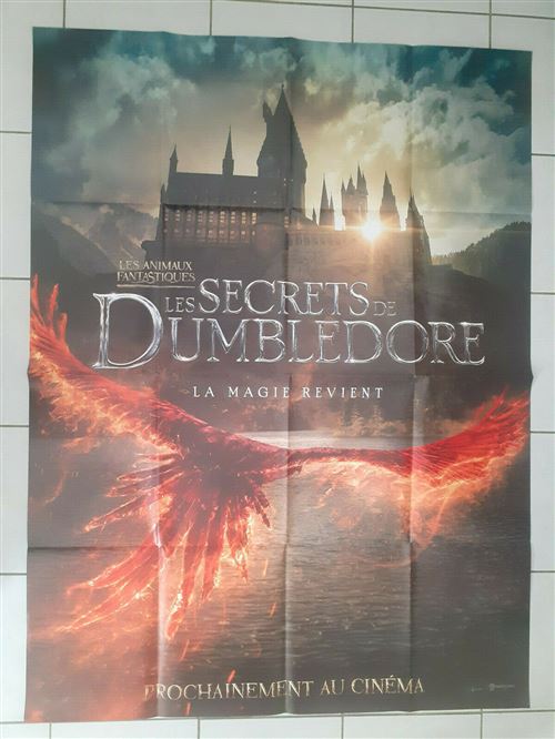 Affiche de Cinéma Originale - Les Animaux Fantastiques - 2022 - Les Secrets de Dumbledore - 116x158cm