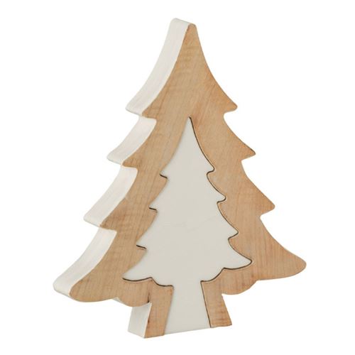 Paris Prix Blanc Sapin De Noël Puzzle 30Cm - Image 3