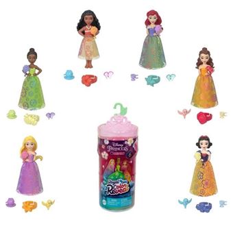 Coffret surprise 1 mini poupée color reveal + 5 accessoires - MATTEL - HRN63 - modele aléatoire - 1