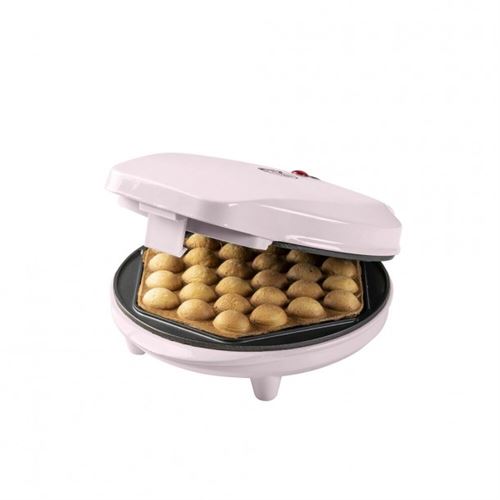 Bestron Rose Sweet Dreams Abwm300p - Gaufrier À Bulles - 700 Watt - Image 3