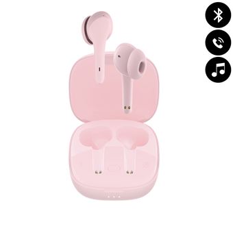 Ecouteurs Bluetooth Rose - 1