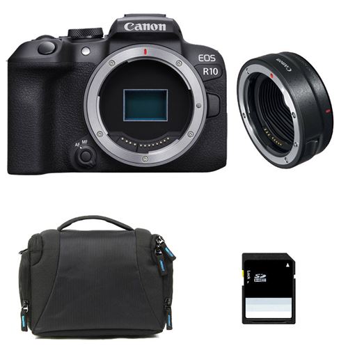 Canon Eos R10 + Sac + Carte Sd 8 Go + Bague Ef-Eos R - Image 3