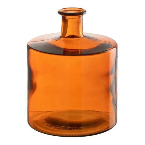 Paris Prix Orange Vase Déco En Verre Bouteille - Image 2