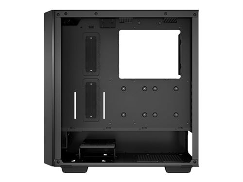DeepCool CG560 - MDT - ATX étendu - panneau latéral fenêtré (verre trempé) - pas d'alimentation (ATX / PS/2) - noir - USB/Audio