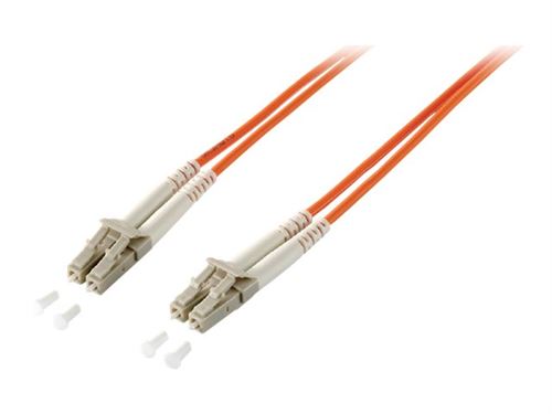 equip Pro - Cordon de raccordement - LC multi-mode (M) pour LC multi-mode (M) - 15 m - fibre optique - duplex - 50 / 125 microns - OM3 - sans halogène - turquoise