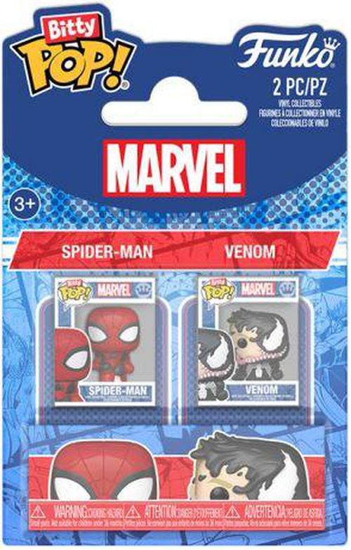 Pack de 2 Funko Bitty Pop Spiderman Marvel Spider-Man - Image 3