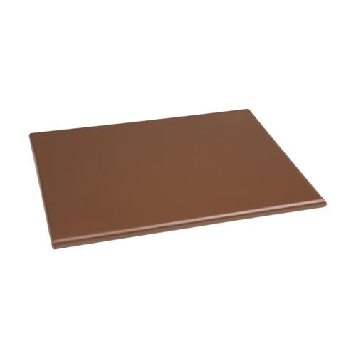 Non Communiqué Marron Planche À Découper Haute Densité 300X225x12 Mm 6 Couleurs Hygiplas
