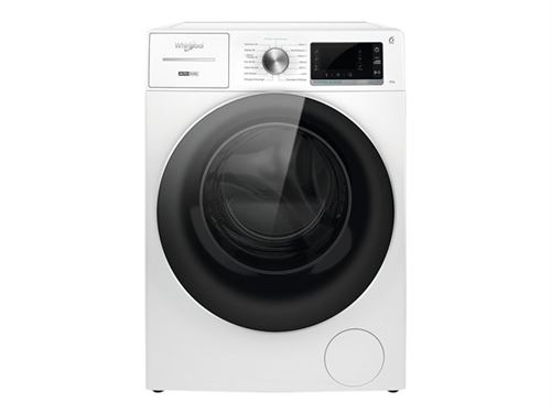 Whirlpool W8 W946Wr Fr - Machine À Laver - Largeur : 59.9 Cm - Profondeur : 64.3 Cm - Hauteur : 84.5 Cm - Chargement Frontal - 64 Litres - 9 Kg - 1400 Tours/Min - Blanc