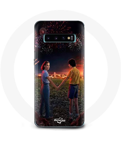 Coque pour Samsung Galaxy s10 edge Stranger Things Affiche Maniacase