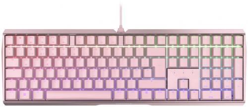 CHERRY MX-Board 3.0 S - Clavier - backlit - USB - QWERTZ - Allemand - commutateur : CHERRY MX Red - rose