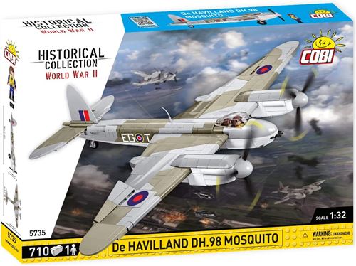 Cobi 5735 - Avion De Havilland DH.98 Mosquito (Jeu de Construction)