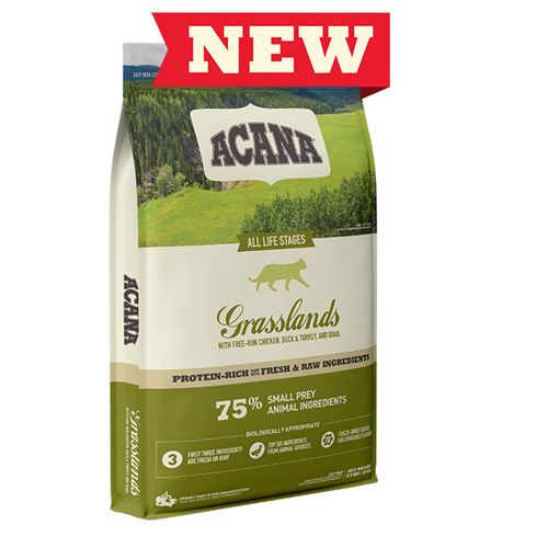  Croquette chat acana 4,5kg grasslands cat ACANA 100195
