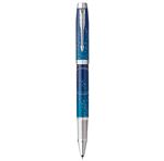 PARKER IM Premium Submerge, Stylo roller, Dégradé de bleu, recharge noire pointe fine, Coffret cadeau