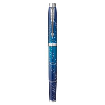 PARKER IM Premium Submerge, Stylo roller, Dégradé de bleu, recharge noire pointe fine, Coffret cadeau