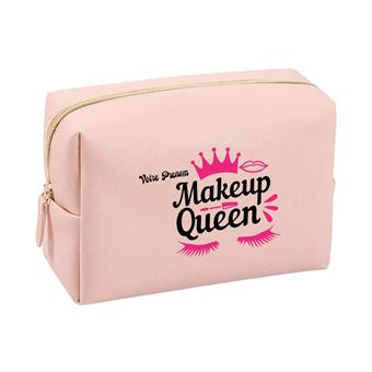 Mini Trousse De Toilette/Maquillage SAIE BEAUTY - Rose En Simili-Cuir - Édition Limitée - Neuf Avec Étiquettes