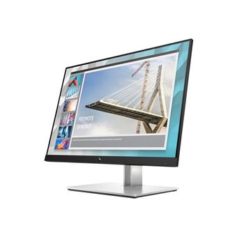 HP E24i G4 - E-Series - écran LED - 24" - 1920 x 1200 WUXGA @ 60 Hz - IPS - 250 cd/m² - 1000:1 - 5 ms - HDMI, VGA, DisplayPort - noir - avec 5 ans de support matériel HP sur site le jour ouvrable suivant pour les moniteurs standard