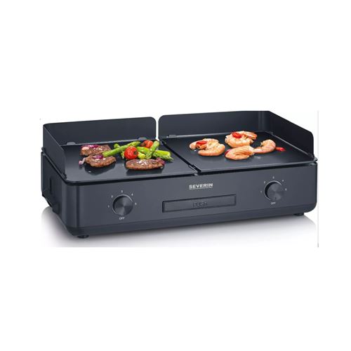 Joom Severin Plancha - Pg8569 - Surface De Cuisson 48X27cm - Revêtement Céramique Antiadhésif - 2200W Noir - Image 4