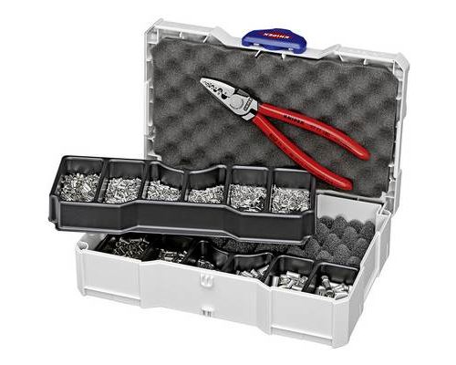 Coffret De Sertissage Pince &Agrave; Sertir 97 71 180 Et Embouts Non Isol&eacute;s