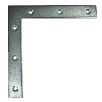 Equerre de fenêtre fer zingué bout carré 175mm - SELECT HARDWARE - 572284 - 1