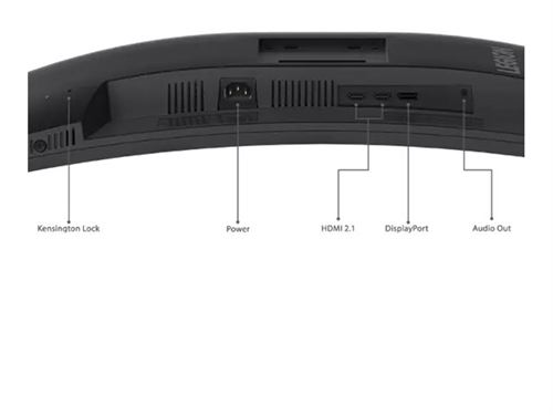 Ecran PC Gaming Lenovo Legion R34w-30 34 Incurvé 180Hz