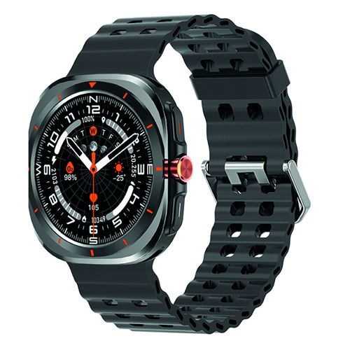 Montre Connect&eacute;e Multisports Copernic IP67 Suivi Sport Sant&eacute; Noir