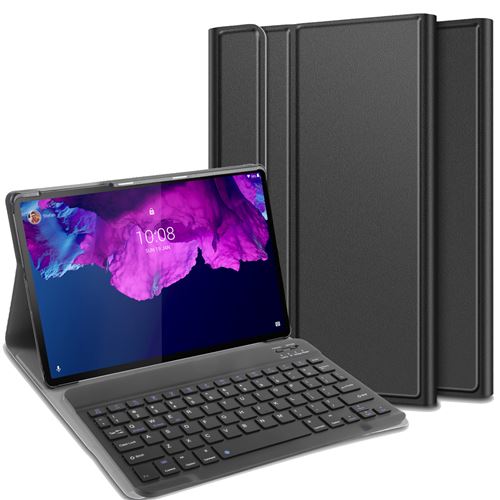 Cazy Coque Clavier Compatible avec Lenovo Tab P11/P11 5G/P11 Plus - Housse Clavie Amovible