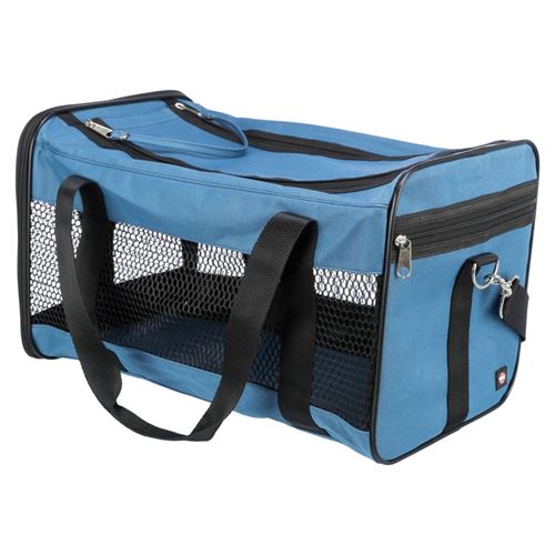 Comparer les prix de TRIXIE Sac de transport pour chien Ryan 54x30x30 cm - Bleu