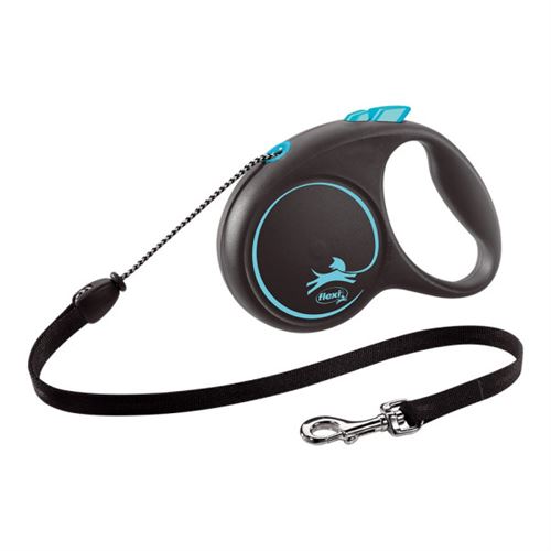 Comparer les prix de Laisse pour Chien Fle i BLACK DESIGN 5 m Taille M Bleu