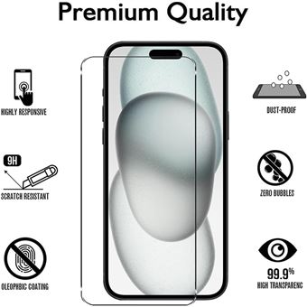 Achetez Film en Verre Trempé Mat Pour Iphone 15 Pro Max