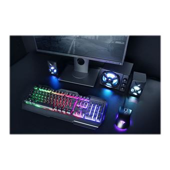 Trust Gaming GXT 856 Torac - Clavier - rétro-éclairé - USB - AZERTY - Français