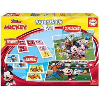 Jouet à empiler en bois Mickey et Minnie – J'apprend à compter - Autre jeux  éducatifs et électroniques - Achat & prix